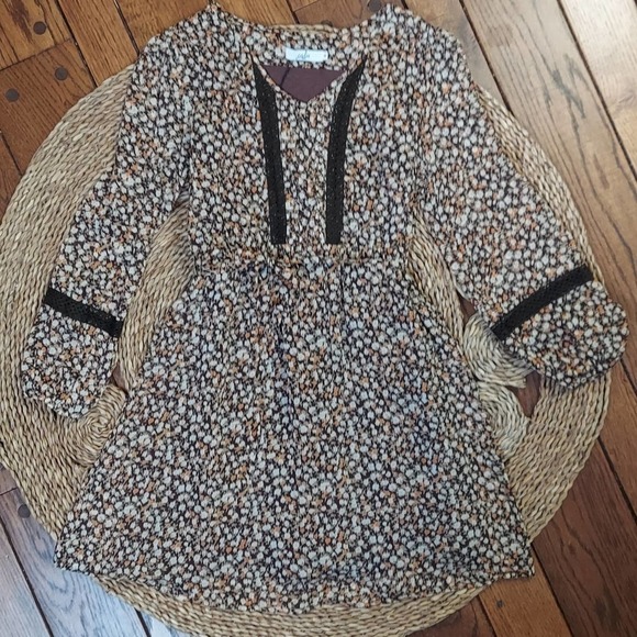 Calie Paris Floral Dress Size M - Picture 9 of 16